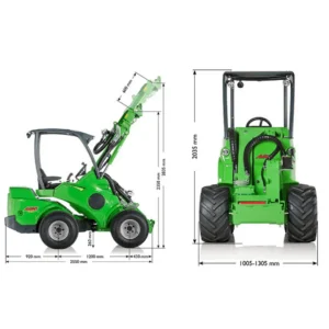 Bravo Rent Avant laadur 640 tõstetööd kaevetööd aukude puurimine jugiga juhita 4