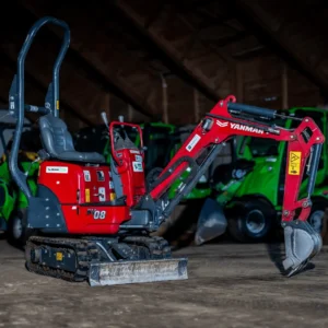 Bravo Rent roomikekskavaator Yanmar SV08 4