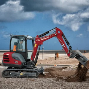 Bravo Rent roomikekskavaator Yanmar SV26 2