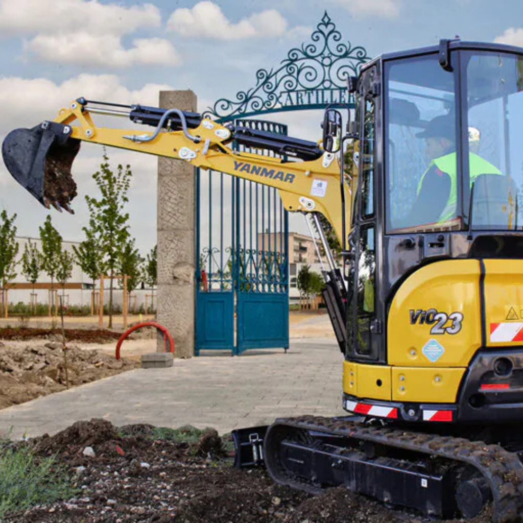 Bravo Rent roomikekskavaatorid Yanmar viO23 2