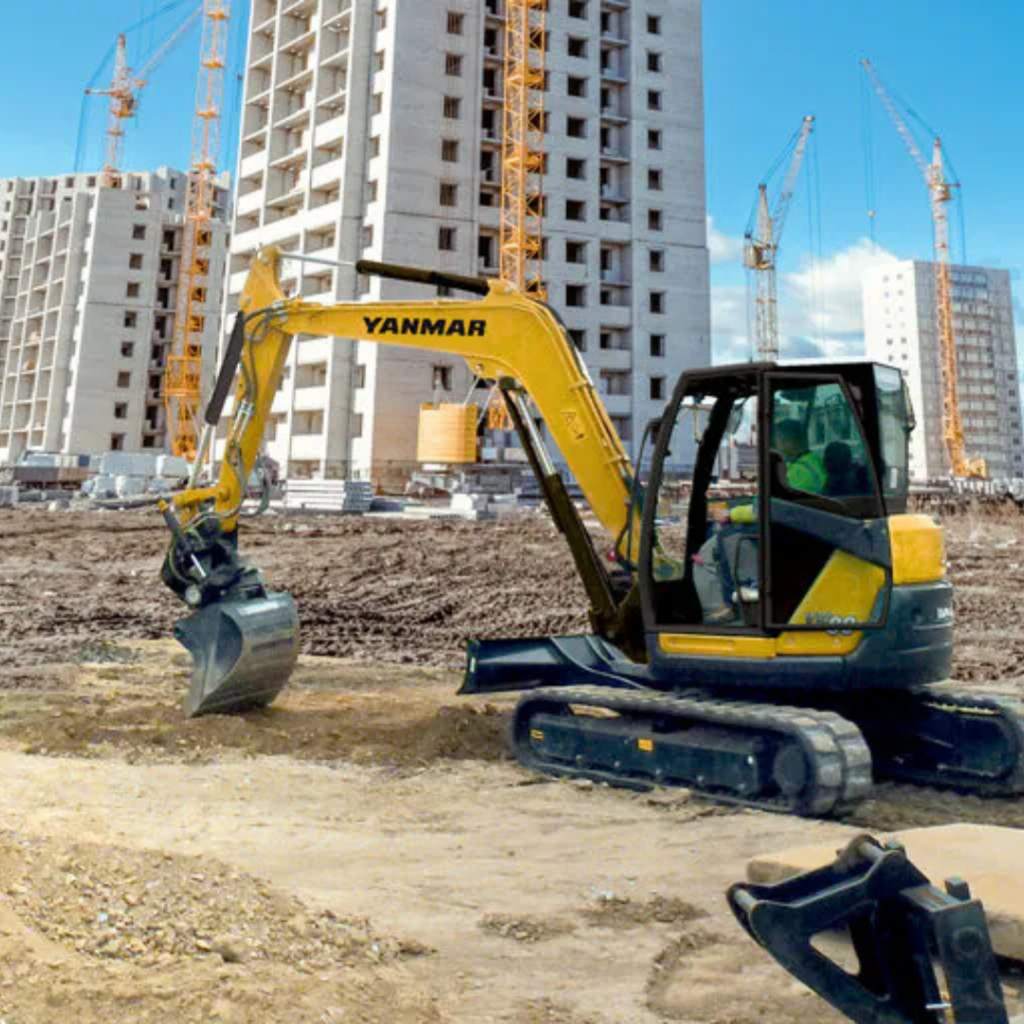 Bravo Rent roomikekskavaatorid Yanmar viO80 1