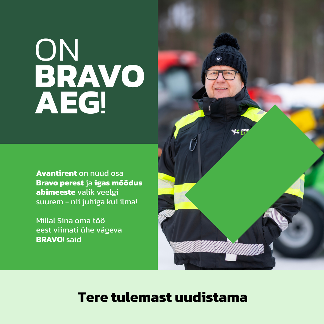 Avantirent on nüüd Bravo Rent